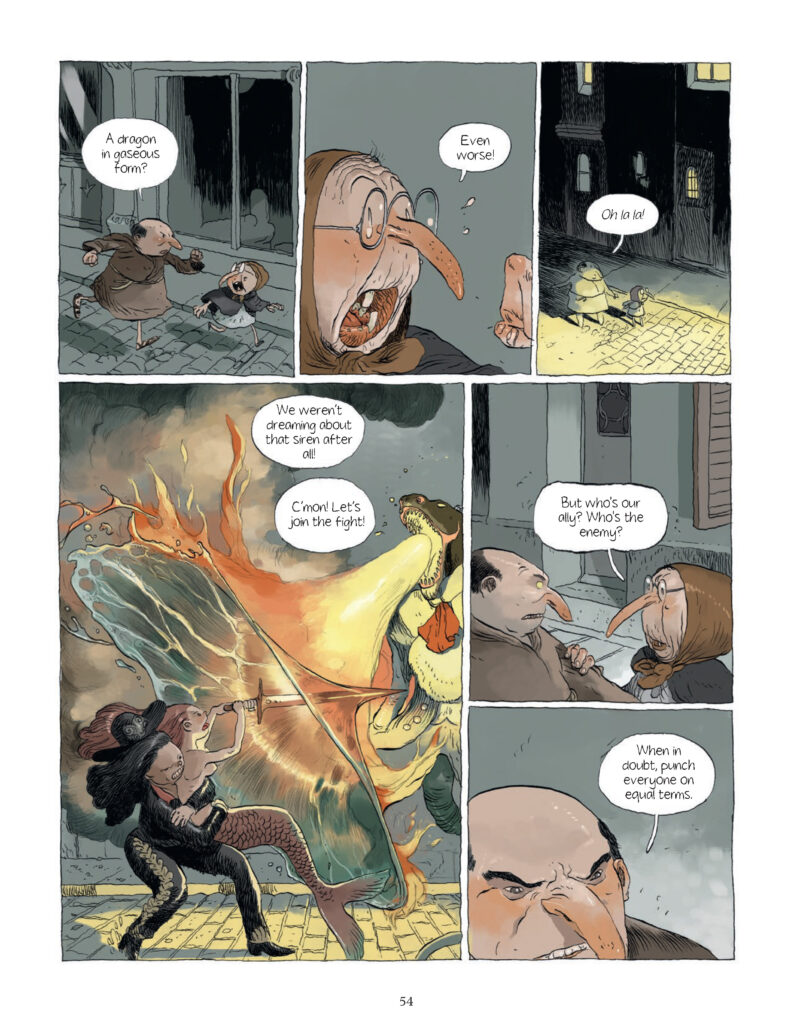 "The Dragons of Paris" page 54