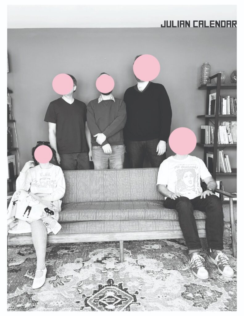 Julian Calendar band photo