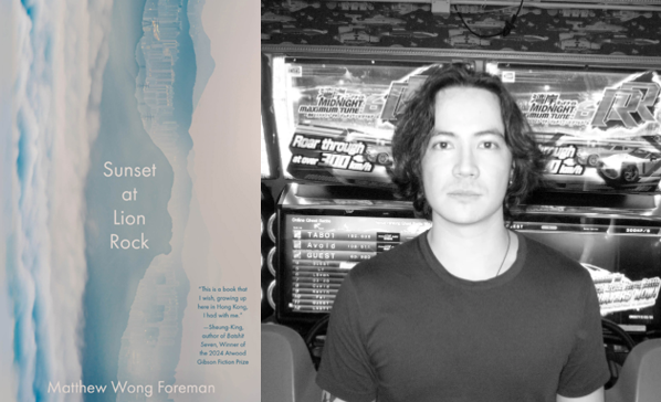 Wong Foreman and book cover